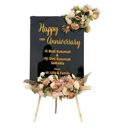 Papan Bunga Akrilik KEPULAUAN TANIMBAR